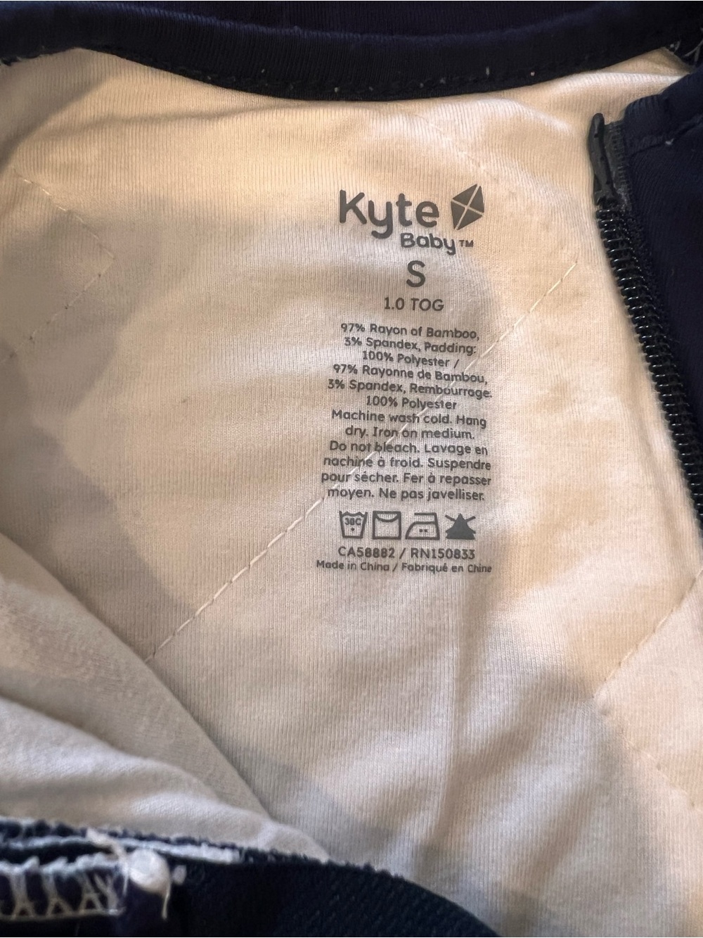 Kyte baby sleep sack 1.0 TOG perfect condition
